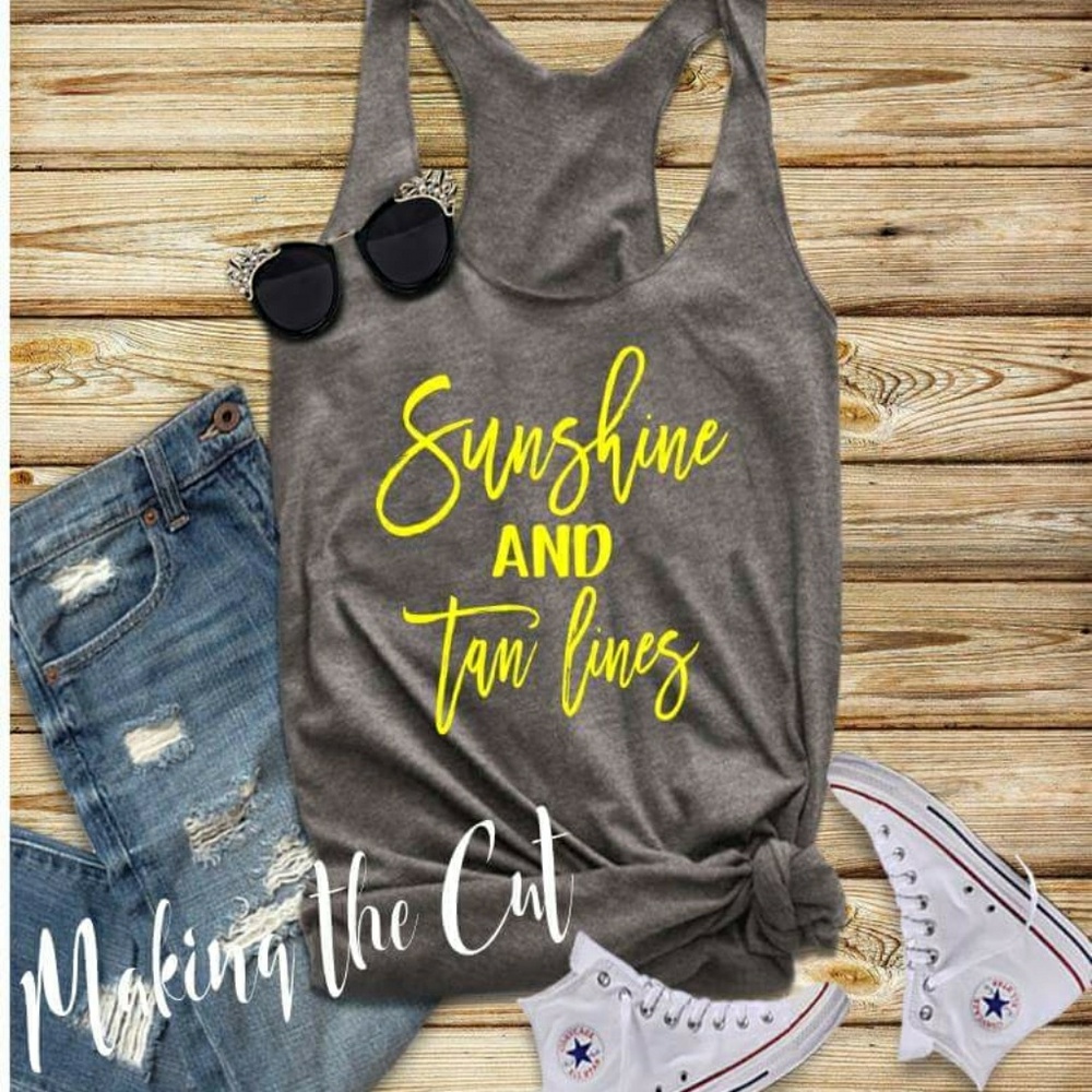 Custom woman's tank